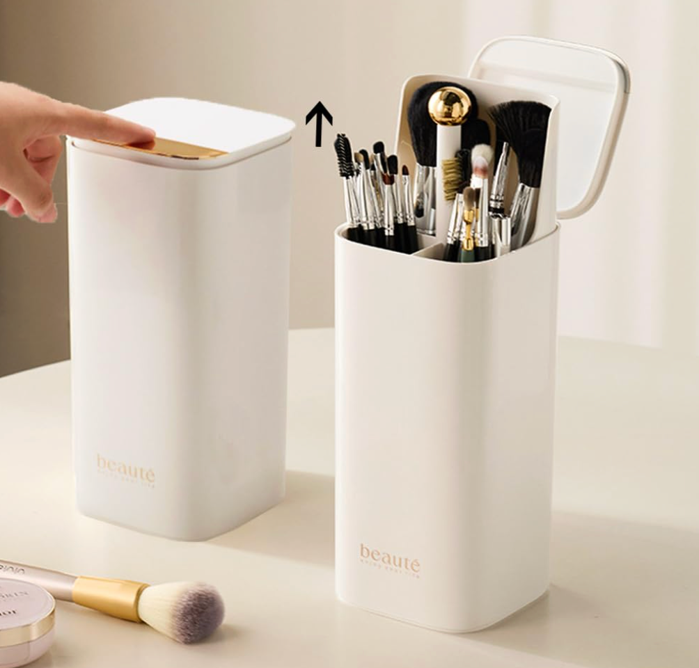 Curated vanity after BrushVault