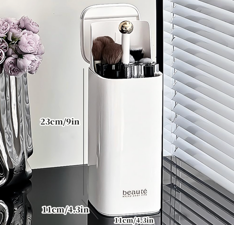 Push Pop-Up Makeup Brush Organizer